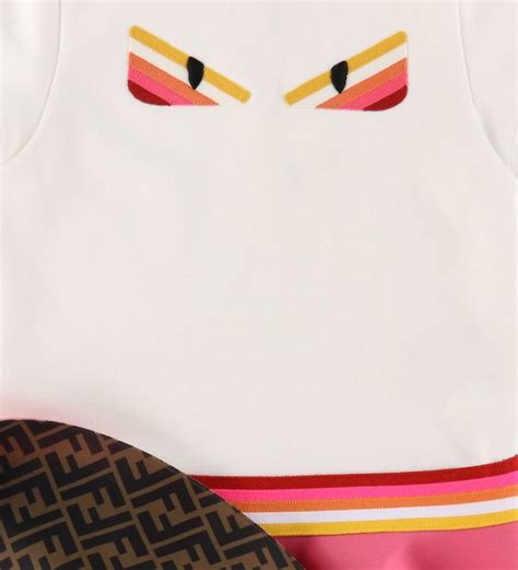 fendi jurk wit